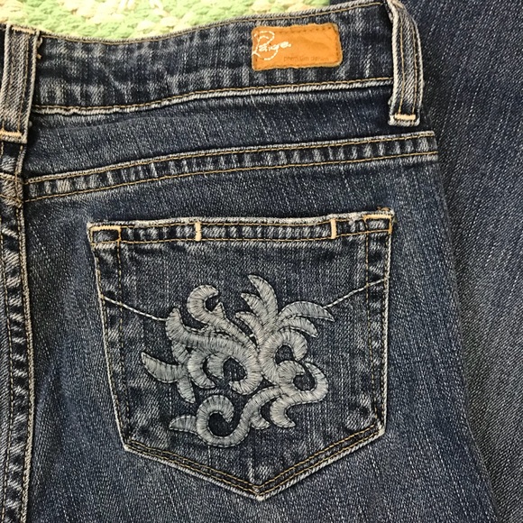 Paige Hollywood Hills Bootcut Jeans w/Cute Pockets - Picture 4 of 5